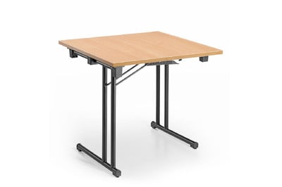 Stapelbare robuste quadratische Klapptische